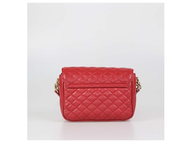 Bolso bandolera Dolce & Gabbana Red Quilted Leather DG Millennials Crystal Roja - vista 3
