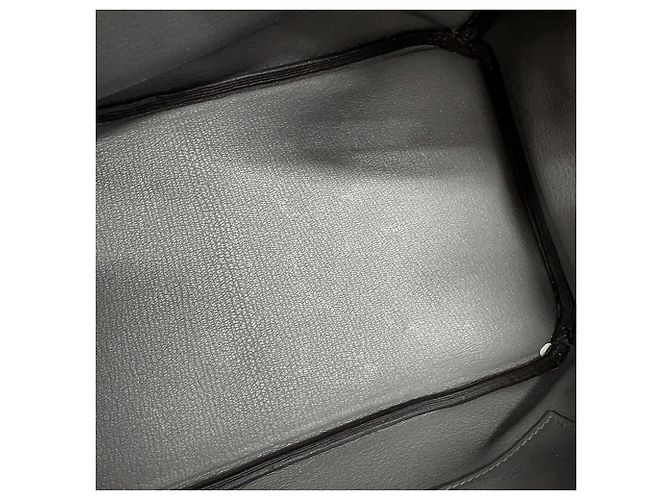 Hermès Borsa Hermes Birkin 30 Grismeyer Togo - vista 12
