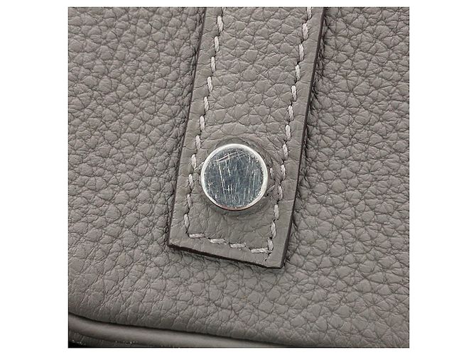 Hermès Borsa Hermes Birkin 30 Grismeyer Togo - vista 14