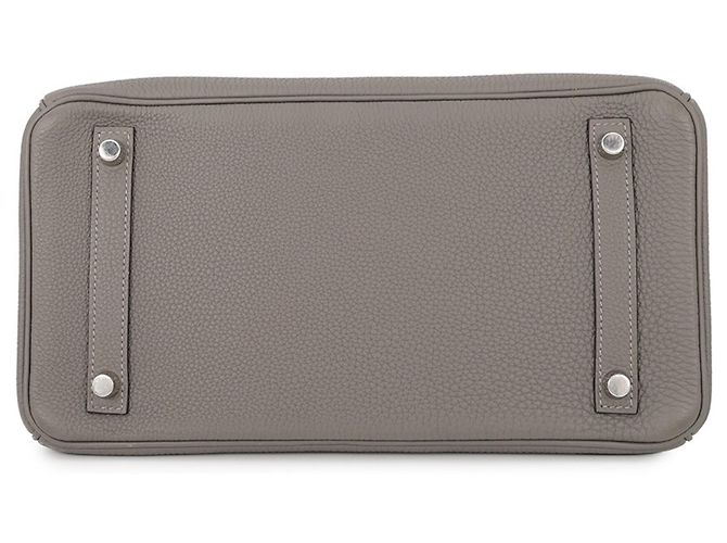 Hermès Borsa Hermes Birkin 30 Grismeyer Togo - vista 3