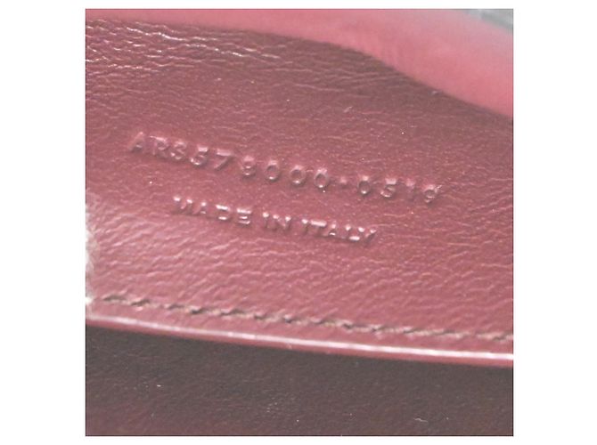 Saint Laurent Cassandra Leather Small Nero - vista 7