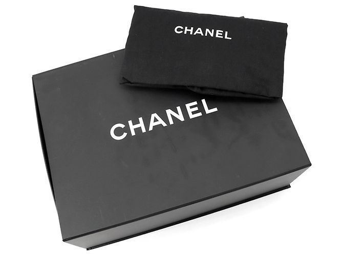 Sac cabas Chanel Matelassé Noir Écru - vue 15
