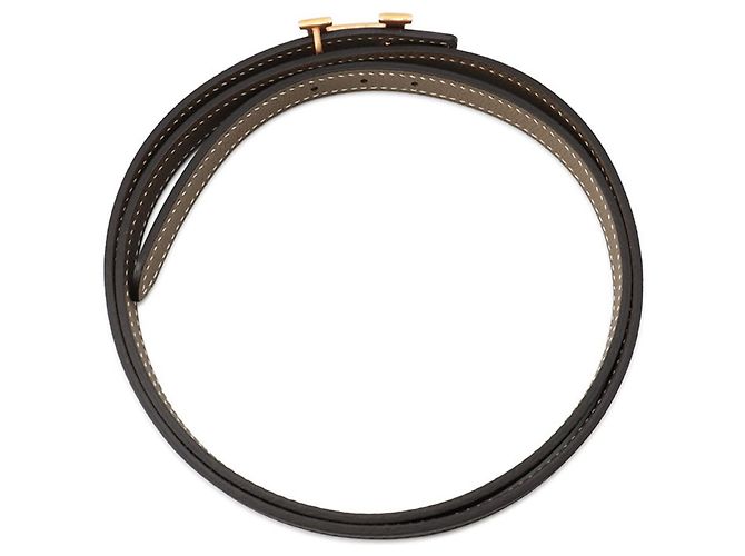 Cintura Hermès Mini H Nera Nero - vista 3
