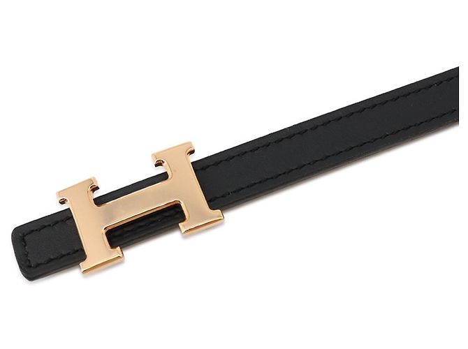 Cintura Hermès Mini H Nera Nero - vista 4