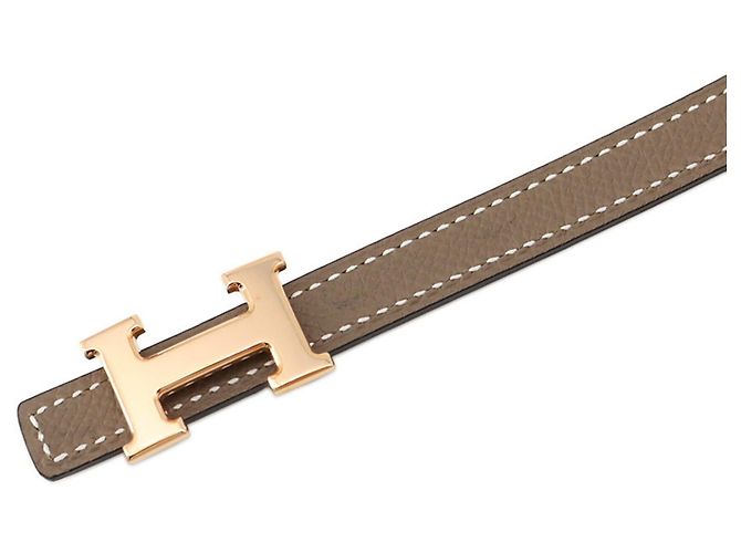Cintura Hermès Mini H Nera Nero - vista 5