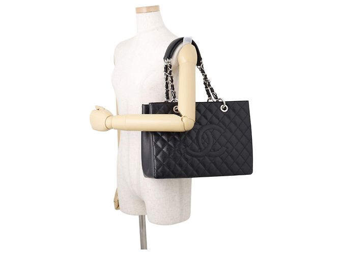 Timeless Borsa a mano Chanel Matelassé Nera Nero - vista 4