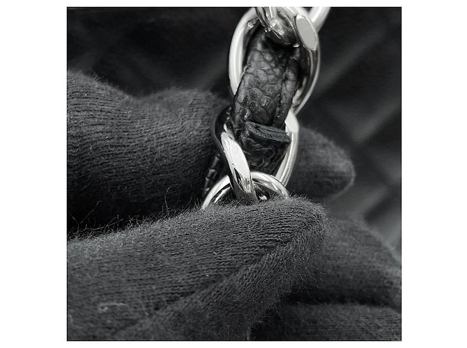 Timeless Borsa a mano Chanel Matelassé Nera Nero - vista 8