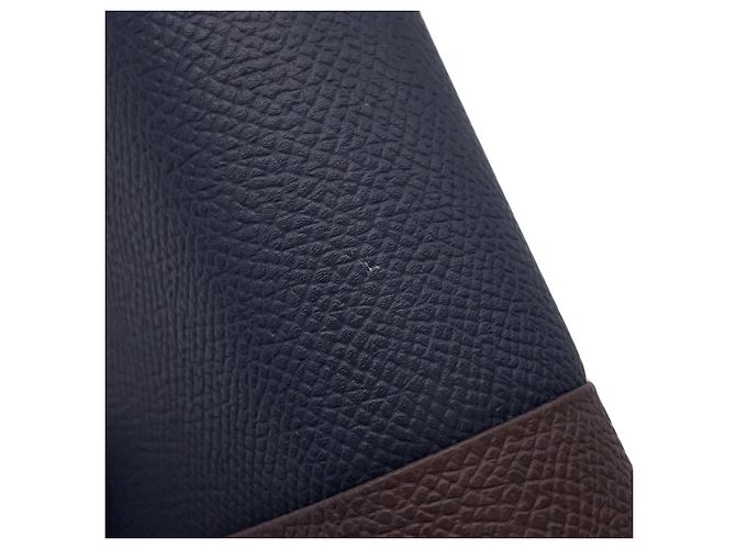 Hermès Portafoglio Hermes Kelly Chain/Shoulder in Blue Indigo - vista 6