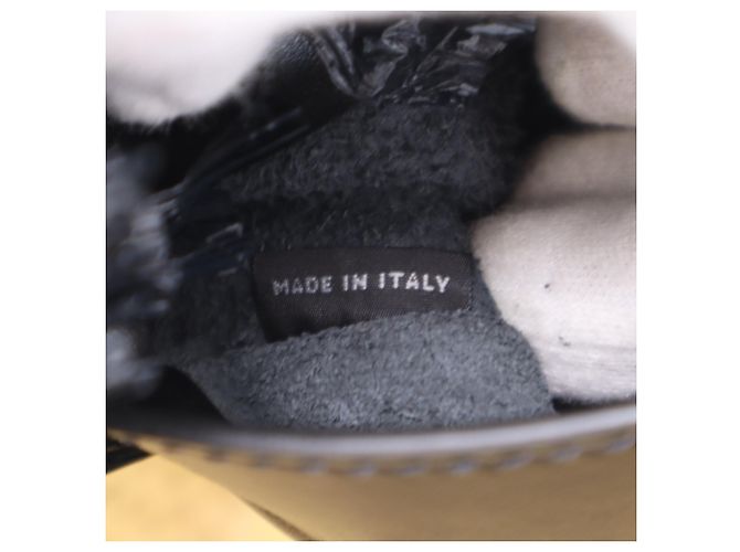 Borsa in paglia Miu Miu con logo Nero - vista 14