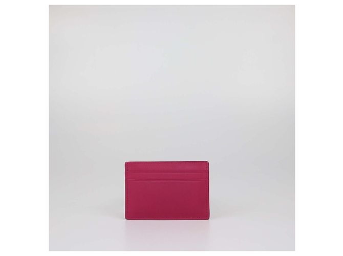 Tarjetero Anagram de piel fucsia Loewe Rosa - vista 3
