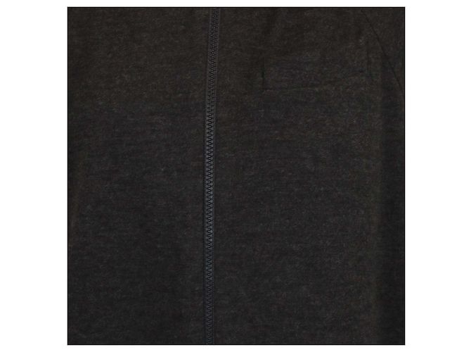 Sudadera oversized con cremallera de cashmere gris Brunello Cucinelli - vista 4