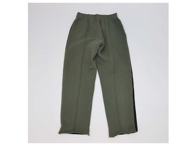 Alexander Wang Pantalones híbridos sweatpants jeans Gris/Verde de algodón - vista 2