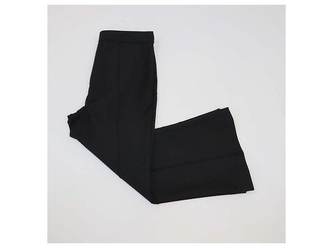 Ellery Black Viscose Blend Flared Pants - view 3