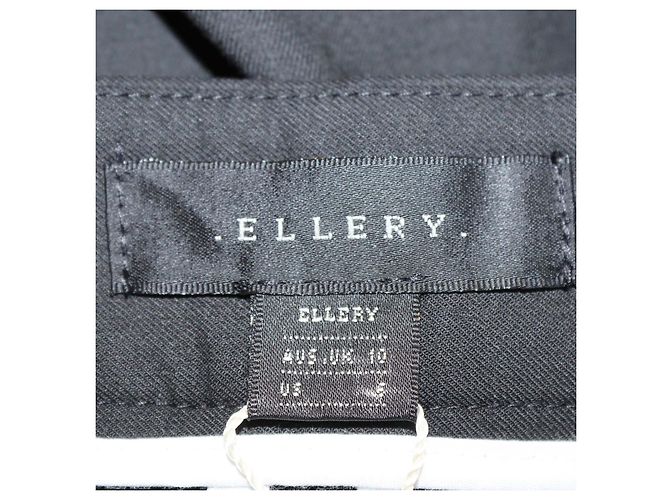 Ellery Black Viscose Blend Flared Pants - view 5