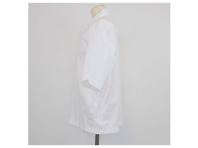 Autre Marque L'ultima camicia a maniche corte in cotone bianco - vista 2