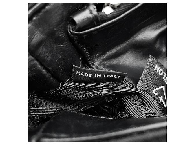 Borsa Prada Re-Nylon Nero - vista 17