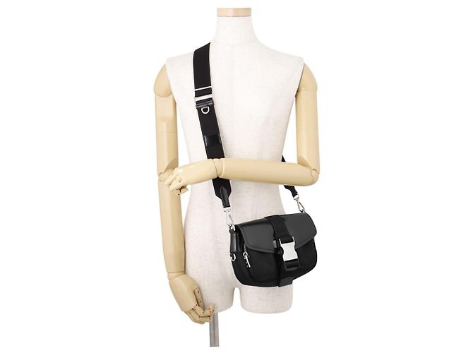Borsa Prada Re-Nylon Nero - vista 4