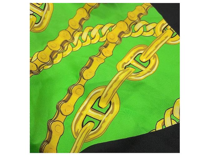 Borsa Balenciaga Opera Nero Verde - vista 15