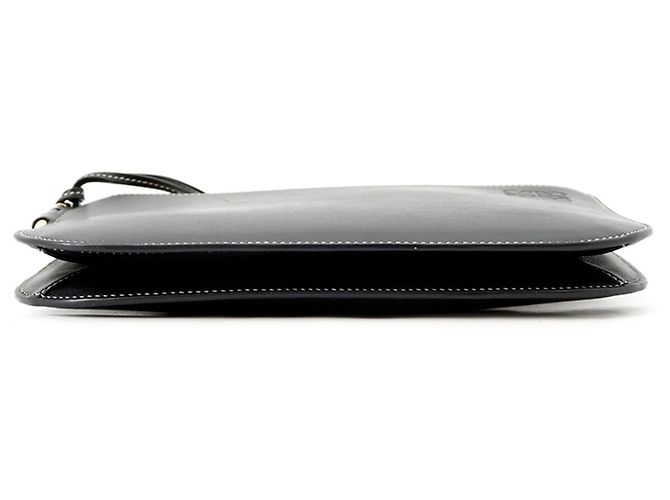 Borsa a tracolla Loewe in pelle nera Nero - vista 3