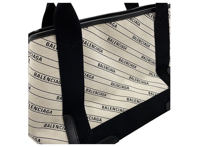 Everyday Borsa Tote Balenciaga Nera e Bianca Nero Bianco - vista 10