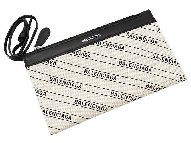 Everyday Borsa Tote Balenciaga Nera e Bianca Nero Bianco - vista 17