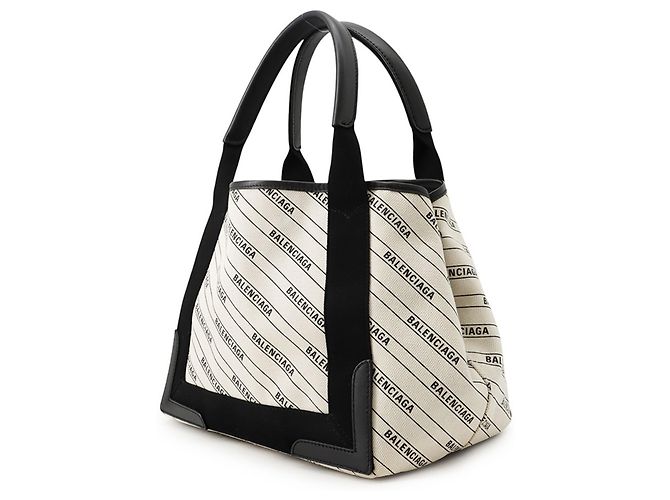Everyday Borsa Tote Balenciaga Nera e Bianca Nero Bianco - vista 2