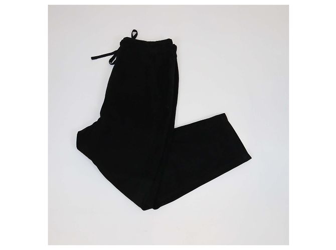 Pantalones de gamuza negra con cordón Vince Negro - vista 3