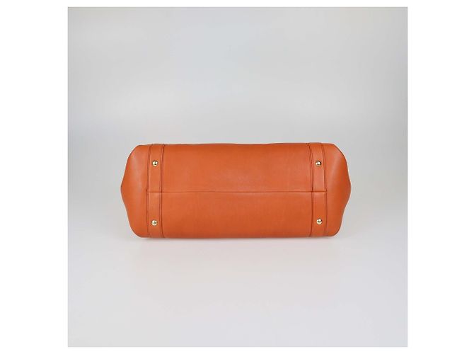 Borsa Sofia in pelle arancione Salvatore Ferragamo - vista 4