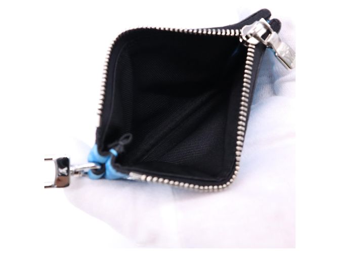 Borsa Louis Vuitton Taigarama Trio Messenger Blu - vista 7