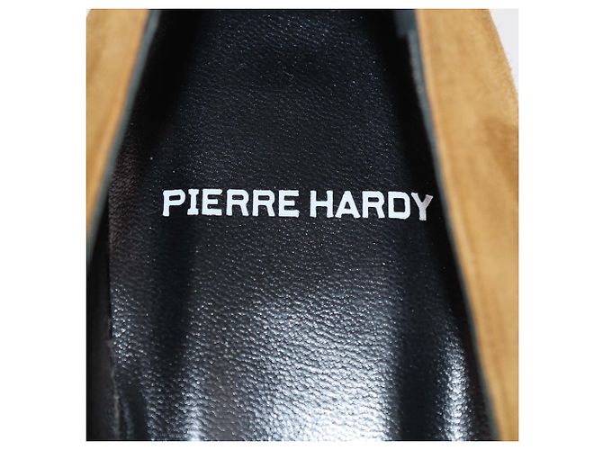 Ballerine a punta in camoscio tricolore Pierre Hardy - vista 6
