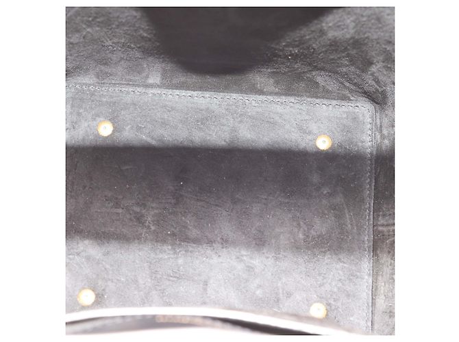 Saint Laurent Borsa Secchiello Small Le 37 in pelle nera Nero - vista 6
