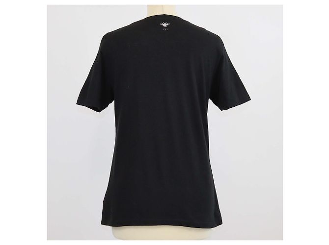 Camiseta Christian Dior de algodón negro con estampado J'Adior 8 - vista 3