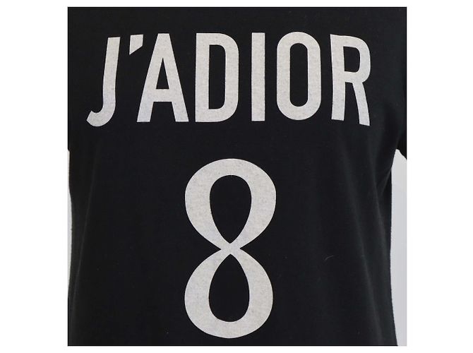 Camiseta Christian Dior de algodón negro con estampado J'Adior 8 - vista 4