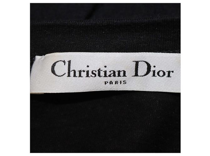 Camiseta Christian Dior de algodón negro con estampado J'Adior 8 - vista 5