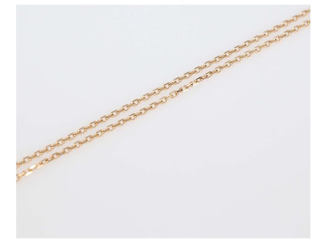 Collana Lariat Trinity Cartier in oro Three-Tone 18K e diamanti D'oro - vista 4