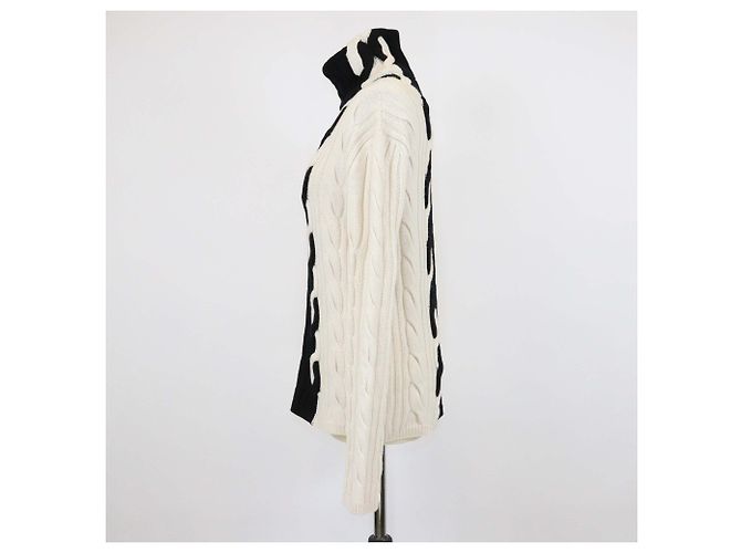 Christian Dior Strickpullover mit Zopfmuster aus Woll-Kaschmir-Mischung - Ansicht 2