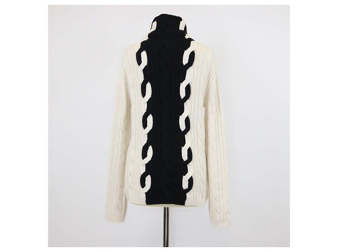 Christian Dior Strickpullover mit Zopfmuster aus Woll-Kaschmir-Mischung - Ansicht 3
