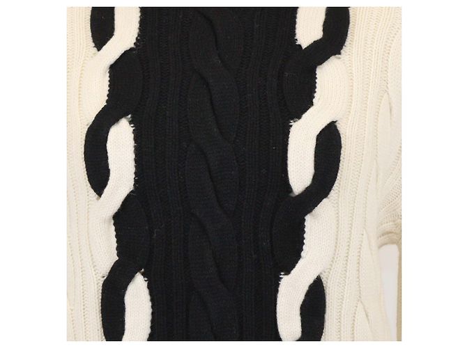 Christian Dior Strickpullover mit Zopfmuster aus Woll-Kaschmir-Mischung - Ansicht 4