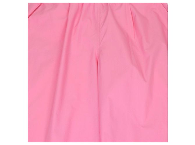 Autre Marque Fendi Kids weite Hose aus rosa Baumwollmischung mit FF-Elastikbund Pink - Ansicht 4