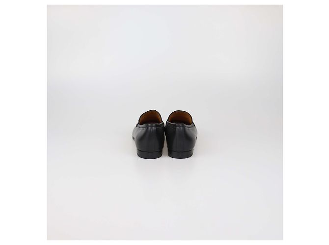 Mocassini Jordaan Horsebit in pelle nera Gucci Nero - vista 5