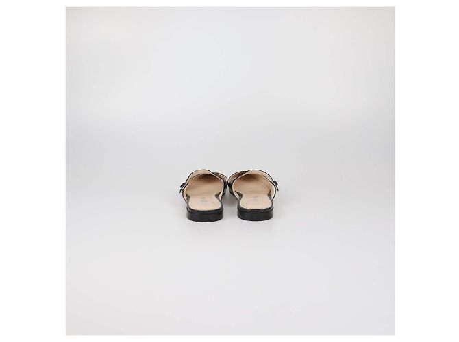 Mules basse Mary Jane Prada in pelle lucida nera Nero - vista 5