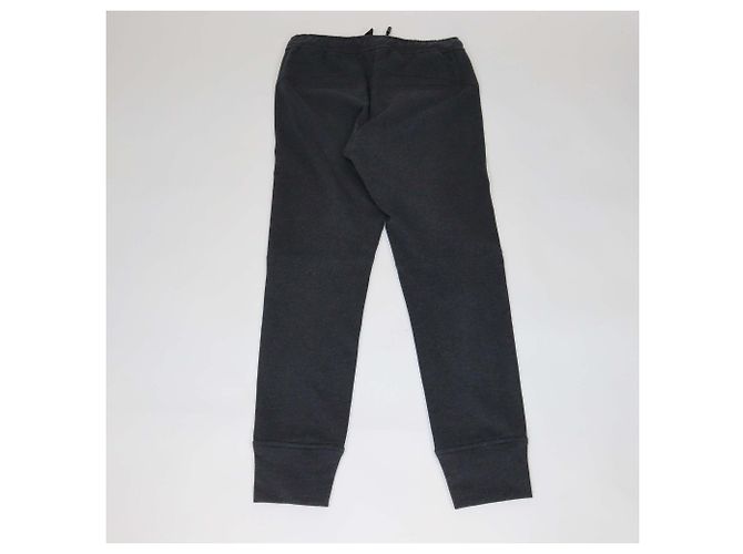 Pantalones Jogger Brunello Cucinelli de algodón gris oscuro con bolsillos con cremallera Gris antracita - vista 2