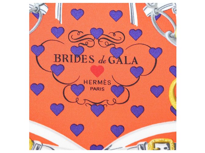 Hermès Foulard Hermes Multicolor Silk Brides de Gala Forever 45 Multicolore - vista 3