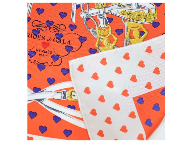 Hermès Foulard Hermes Multicolor Silk Brides de Gala Forever 45 Multicolore - vista 4