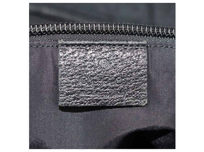 Gucci Black GG Canvas Web Handle Zip Tote Schwarz - Ansicht 5