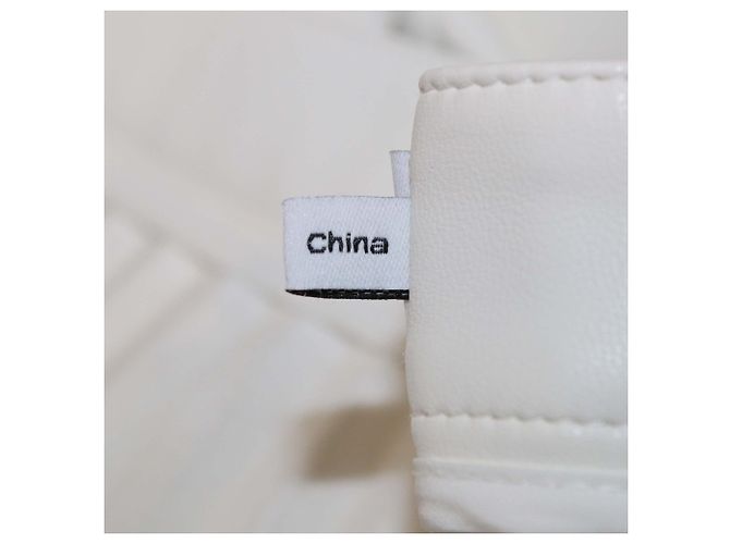Falda midi plisada de piel sintética Proenza Schouler White Label - vista 6