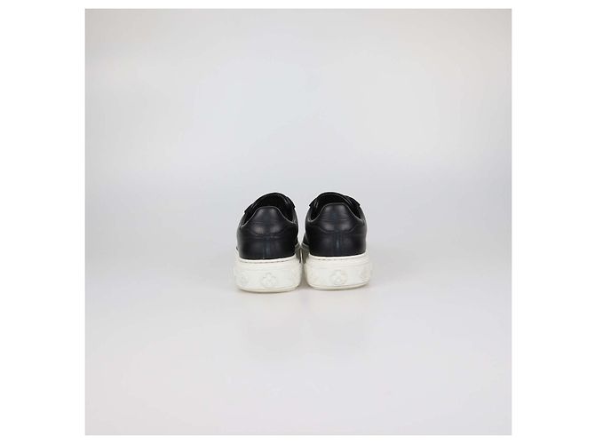Sneakers Time Out in pelle nera Louis Vuitton Nero - vista 5