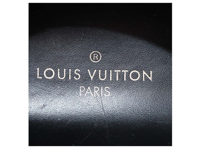Sneakers Time Out in pelle nera Louis Vuitton Nero - vista 6