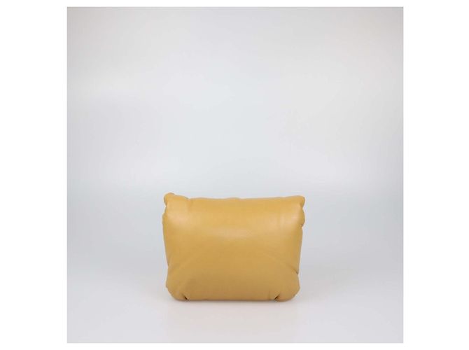 Borsa a tracolla Goya Puffer in pelle Tan Loewe - vista 4