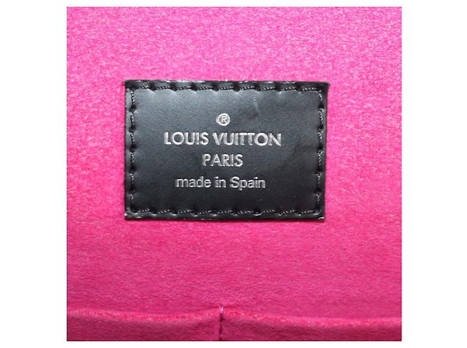 Louis Vuitton Cluny BB Handtasche mit oberem Griff aus Epi-Leder Schwarz/Fuchsia - Ansicht 5